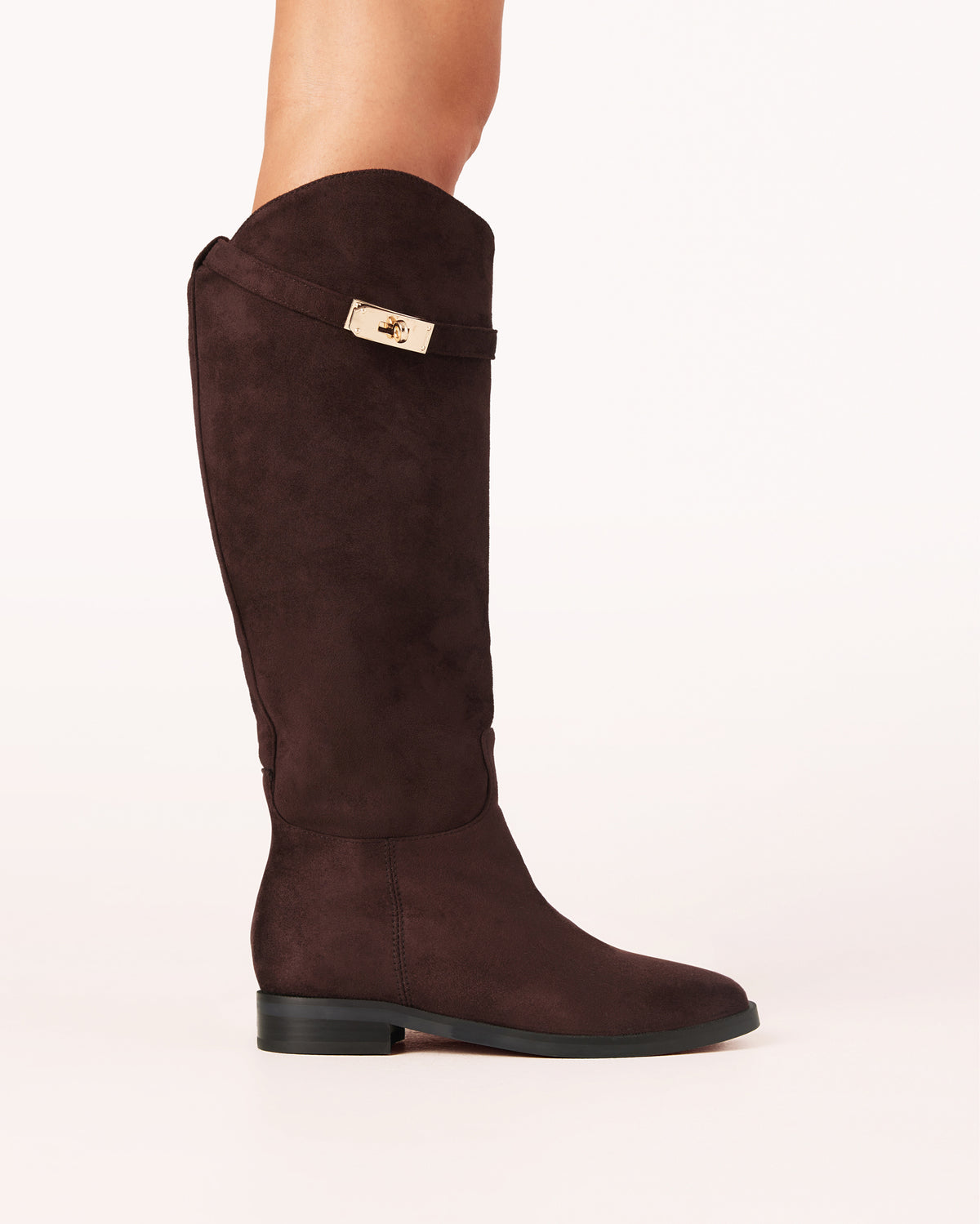 SOLENE - CHOCOLATE SUEDE-Boots-Billini-Billini
