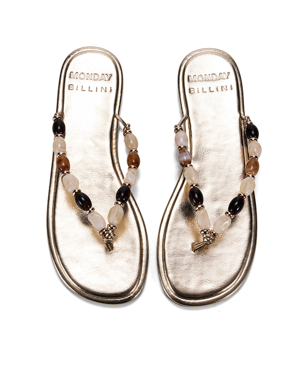 SOLENE - GOLD METALLIC-MULTI-Sandals-Billini-Billini