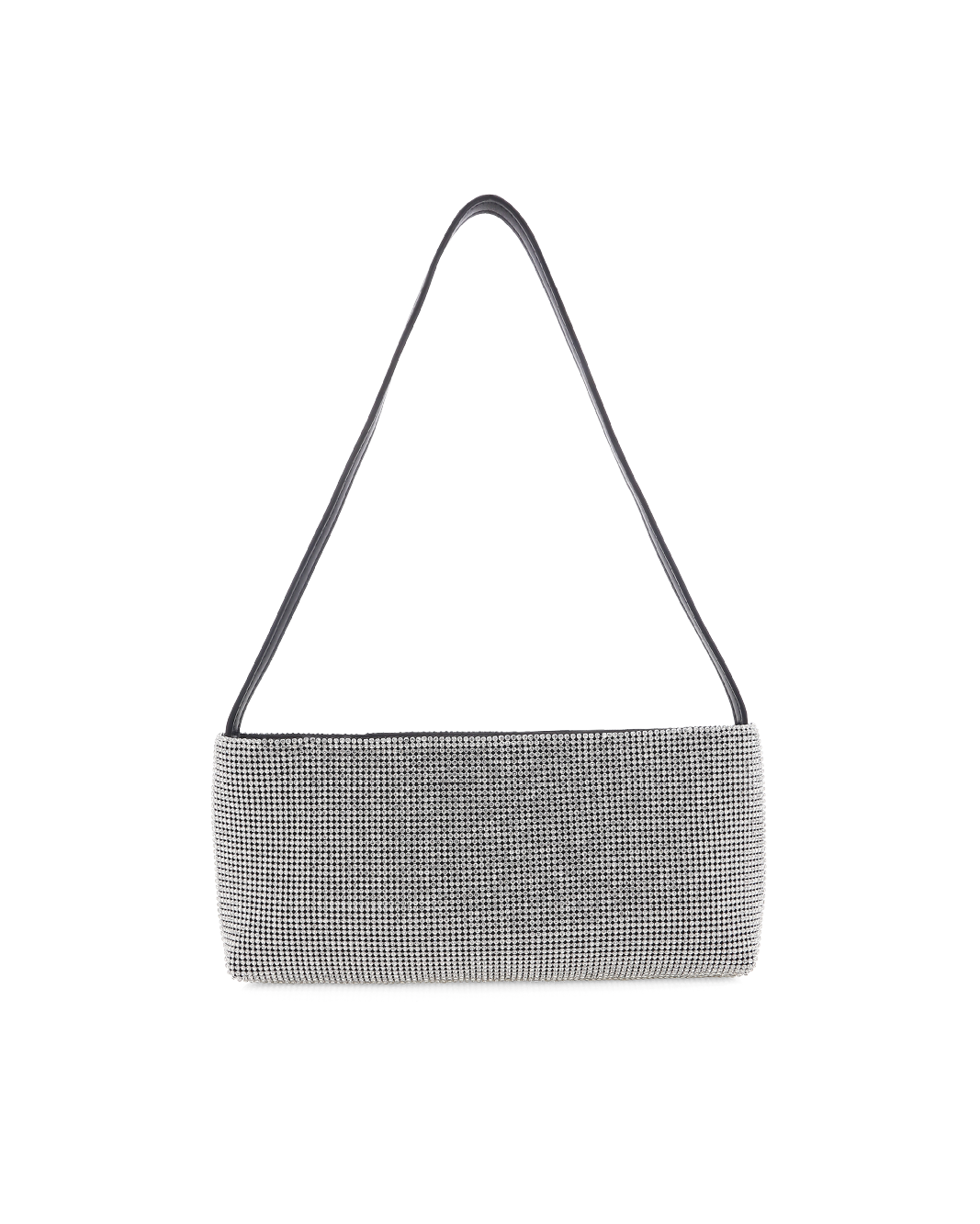 SOPHIA SHOULDER BAG - SILVER-DIAMANTE-Handbags-Billini-Billini