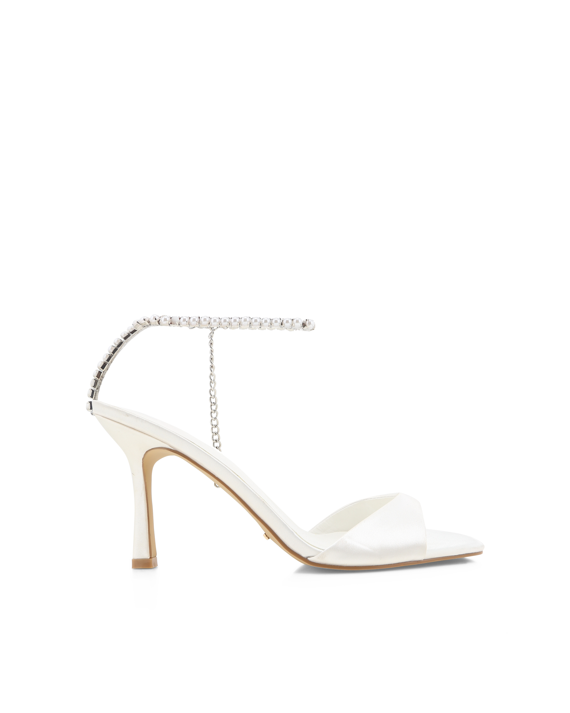 SUNDAY - WHITE SATIN-Heels-Billini-Billini