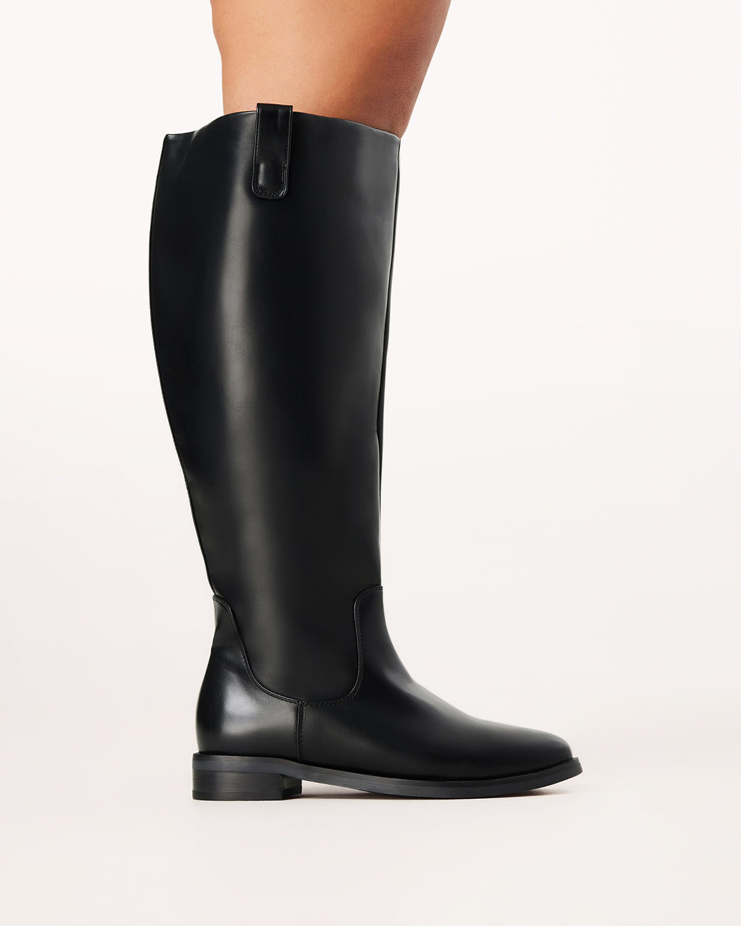 SYBIL EXTENDED CURVE - BLACK-Boots-Billini-Billini