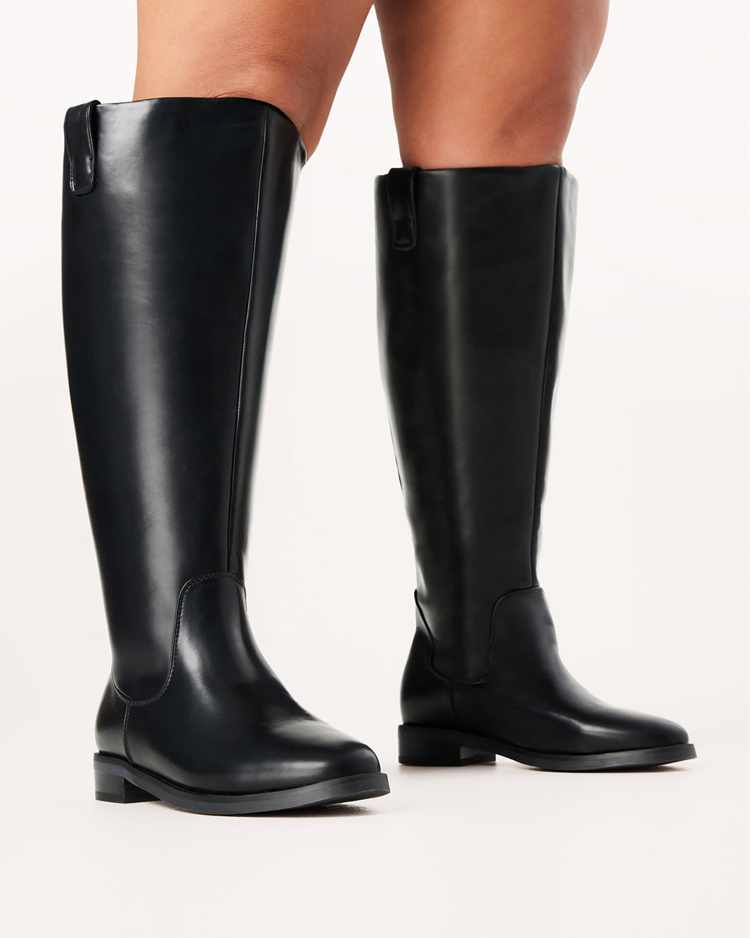 SYBIL EXTENDED CURVE - BLACK-Boots-Billini-Billini
