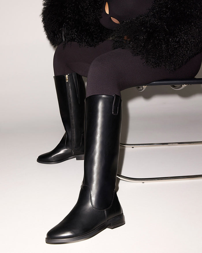 SYBIL CURVE 2.0 - BLACK-Boots-Billini-Billini