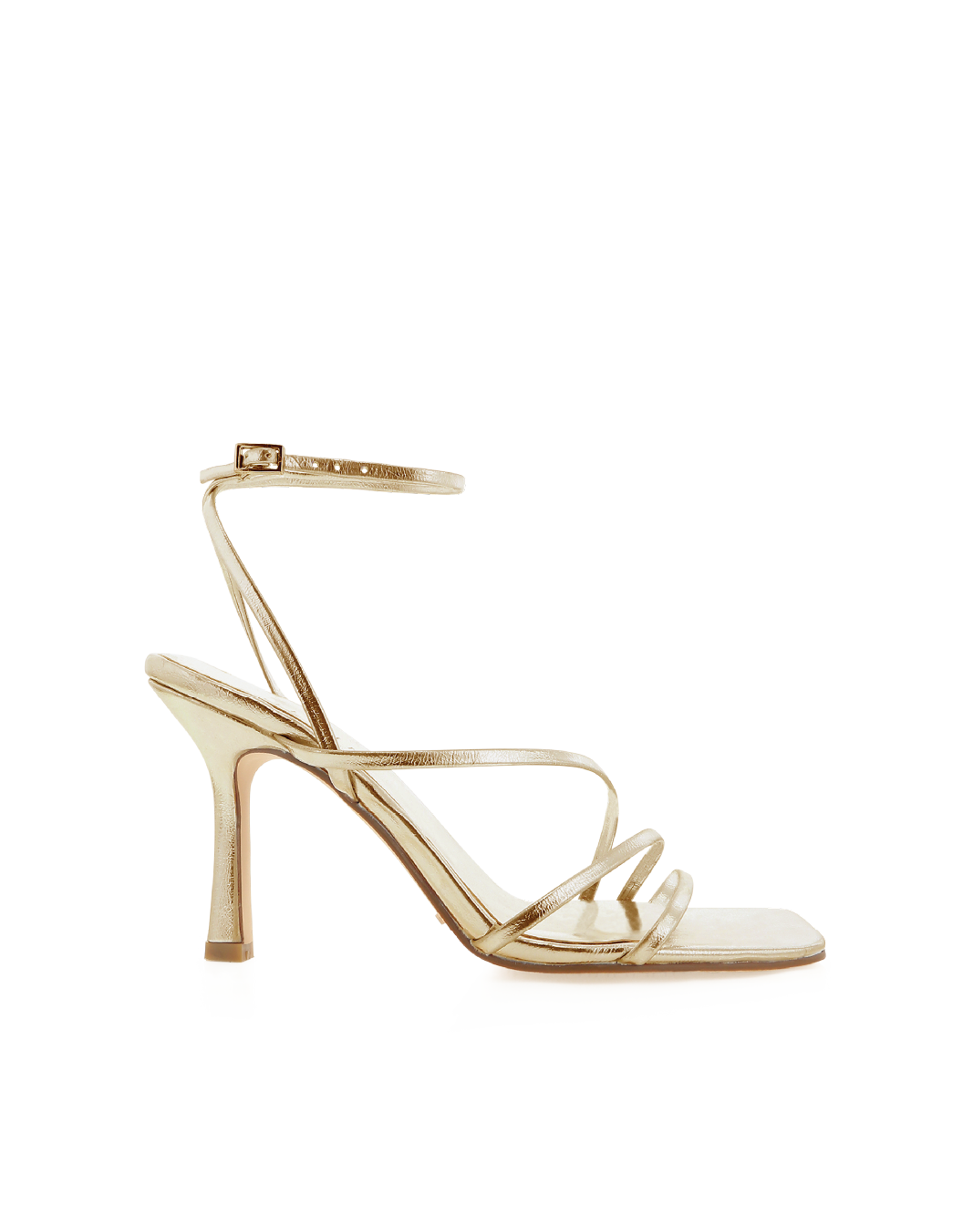 SYLVIA - GOLD METALLIC-Heels-Billini-Billini
