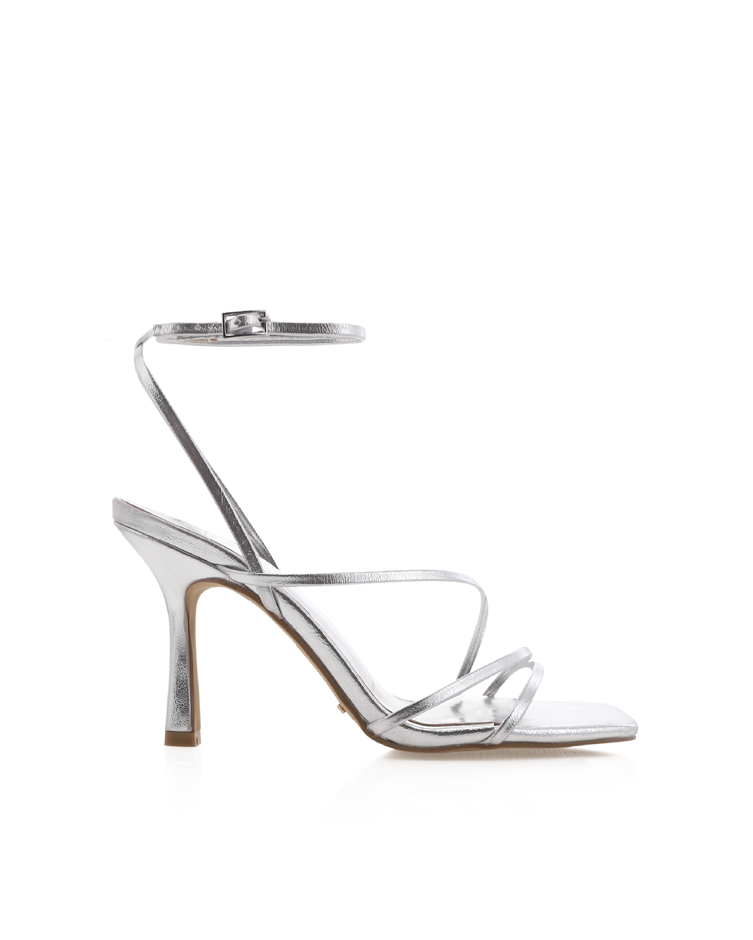 SYLVIA - SILVER METALLIC-Heels-Billini-Billini