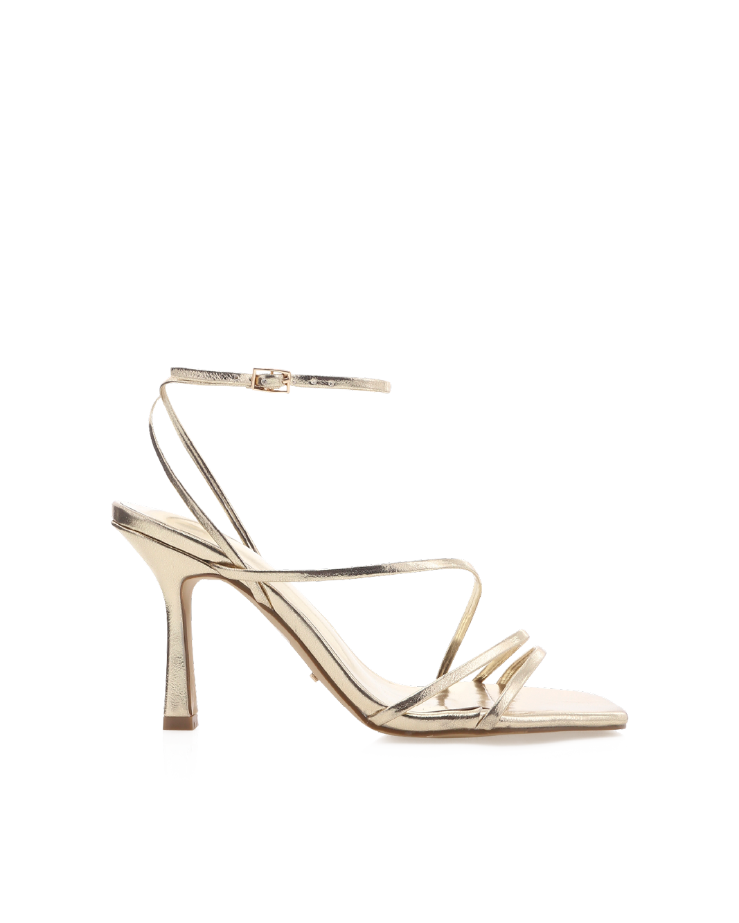 SYLVIA WIDE FIT - GOLD METALLIC-Heels-Billini-Billini