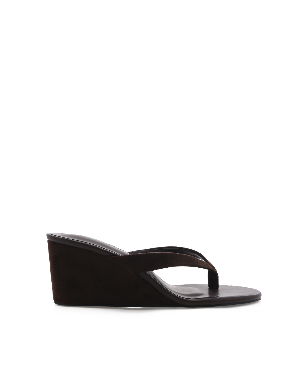 TAIKA - DARK CACAO SUEDE-Wedges-Billini-Billini