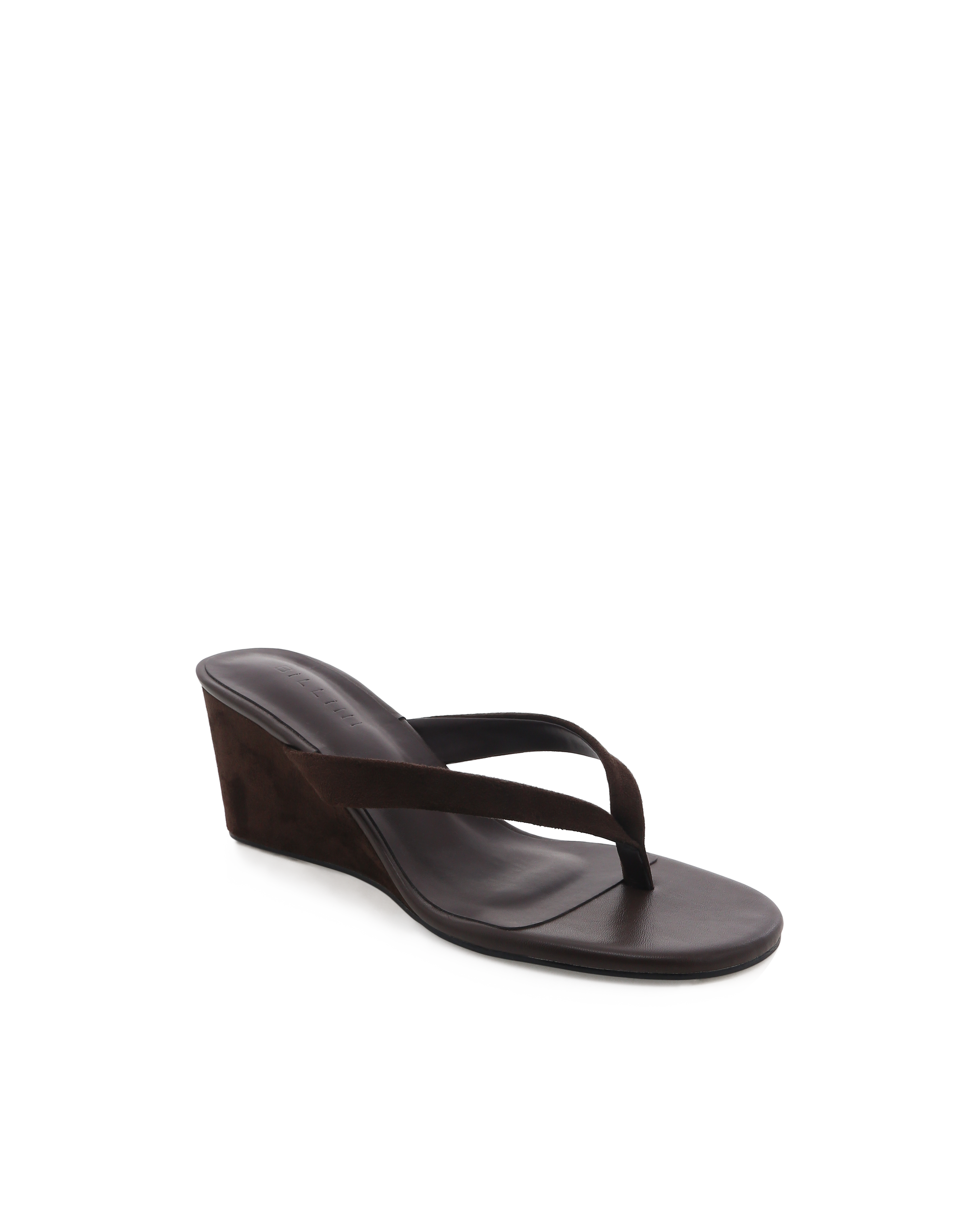 TAIKA - DARK CACAO SUEDE-Wedges-Billini-Billini