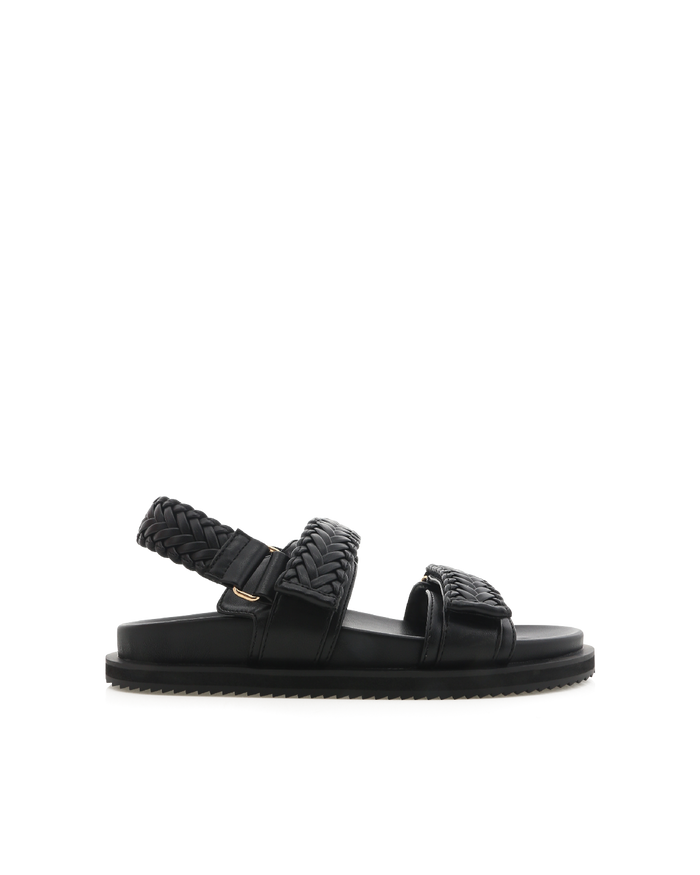 TAISHI - BLACK-Sandals-Billini-Billini