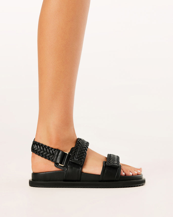 TAISHI - BLACK-Sandals-Billini-Billini