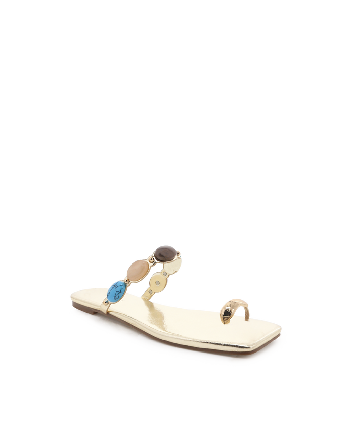 TANEESHA - GOLD-MULTI-Sandals-Billini-Billini