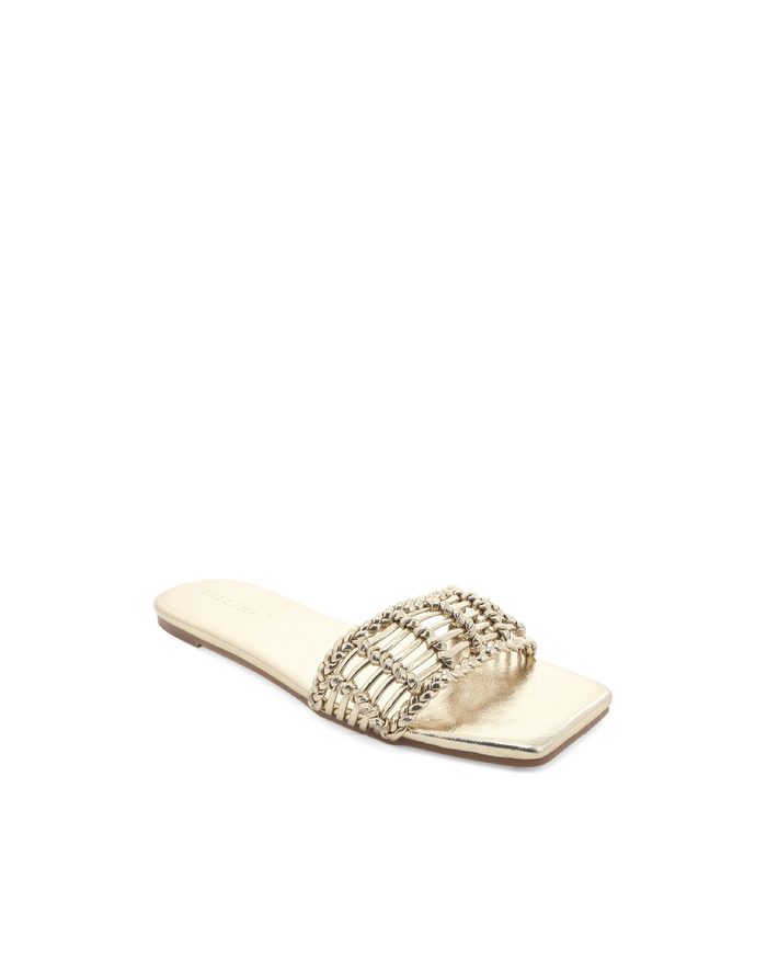 TAURIEL - GOLD METALLIC-Sandals-Billini-Billini