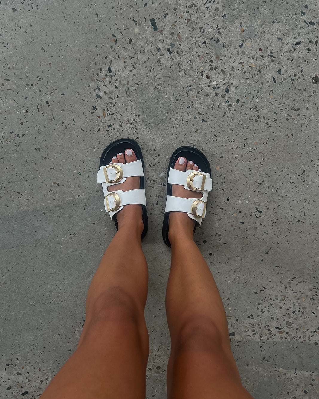 TAYO - WHITE-Sandals-Billini-Billini