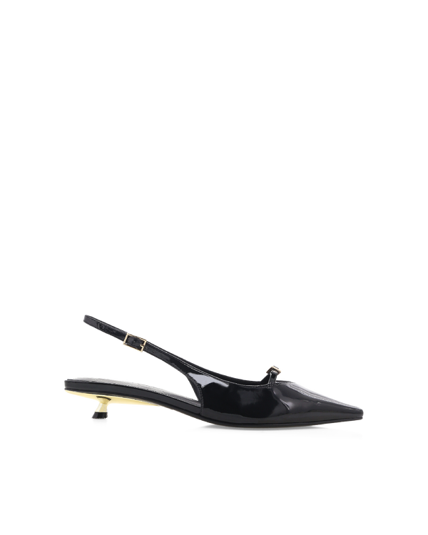 TEAGAN BLACK PATENT Billini