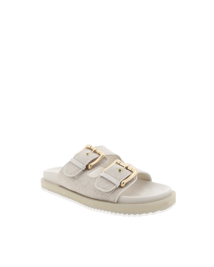 TENZIN - CREAM LINEN-CREAM-Sandals-Billini-Billini
