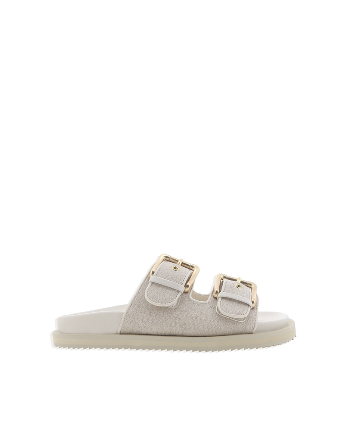 TENZIN - CREAM LINEN-CREAM-Sandals-Billini-Billini