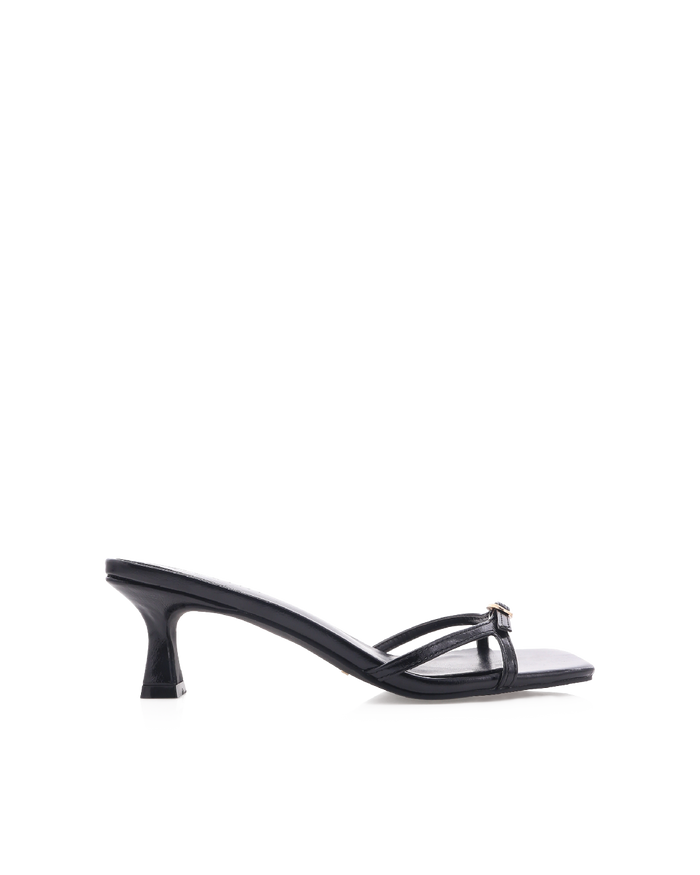 TESNI - BLACK SHINE-Heels-Billini-Billini