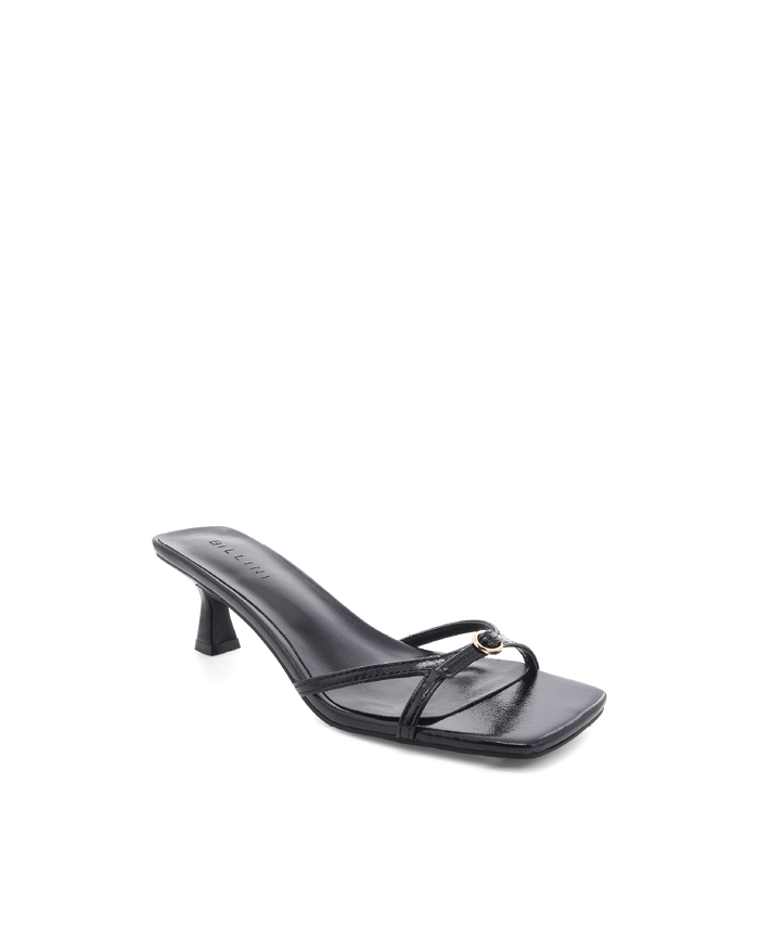 TESNI - BLACK SHINE-Heels-Billini-Billini