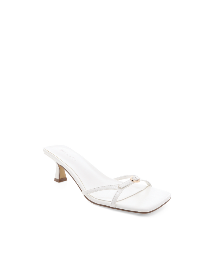 TESNI - WHITE SHINE-Heels-Billini-Billini