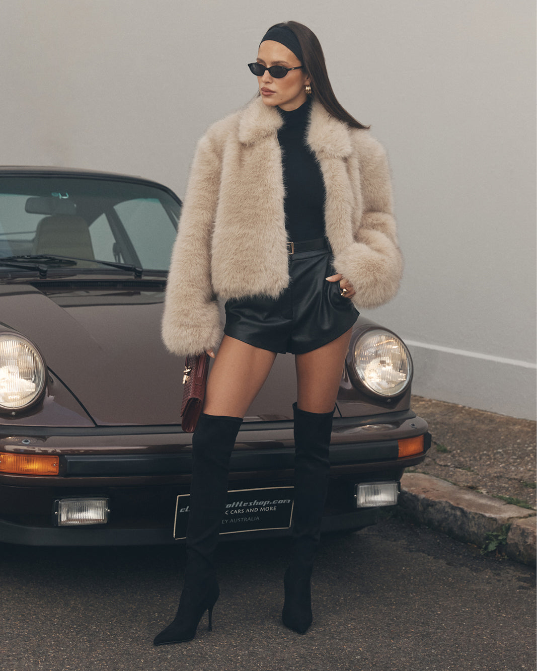 THAIS - BLACK SUEDE-Boots-Billini-Billini