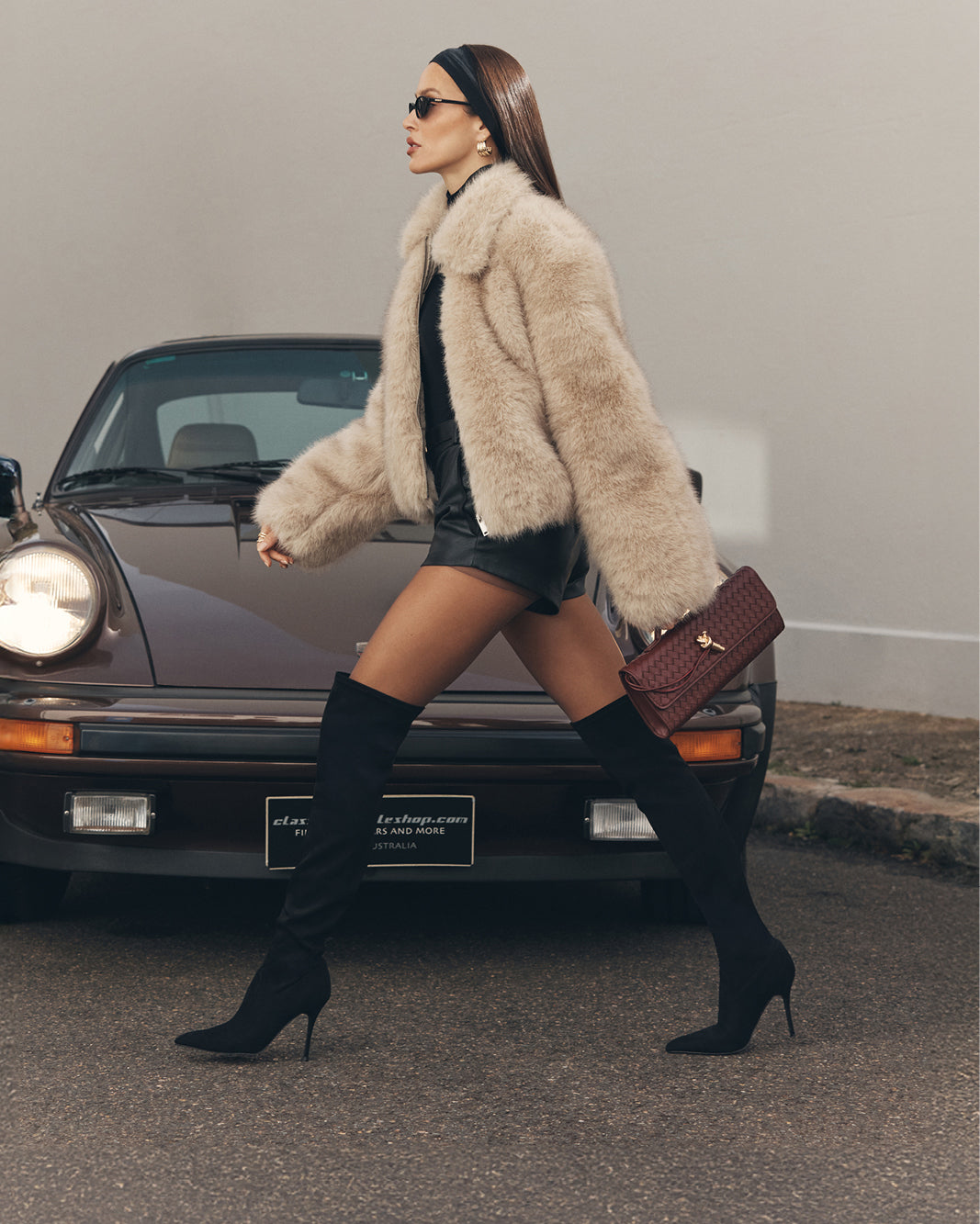 THAIS - BLACK SUEDE-Boots-Billini-Billini