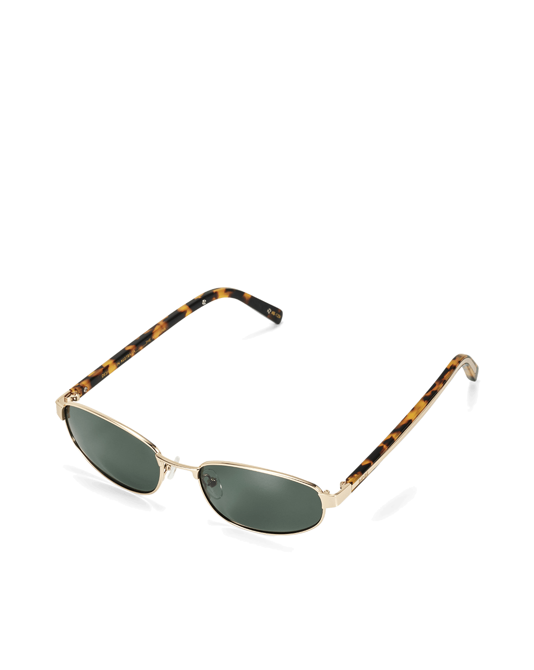 THE ANGELINA - TORT-GREEN-SUNGLASSES-BANBE-Billini