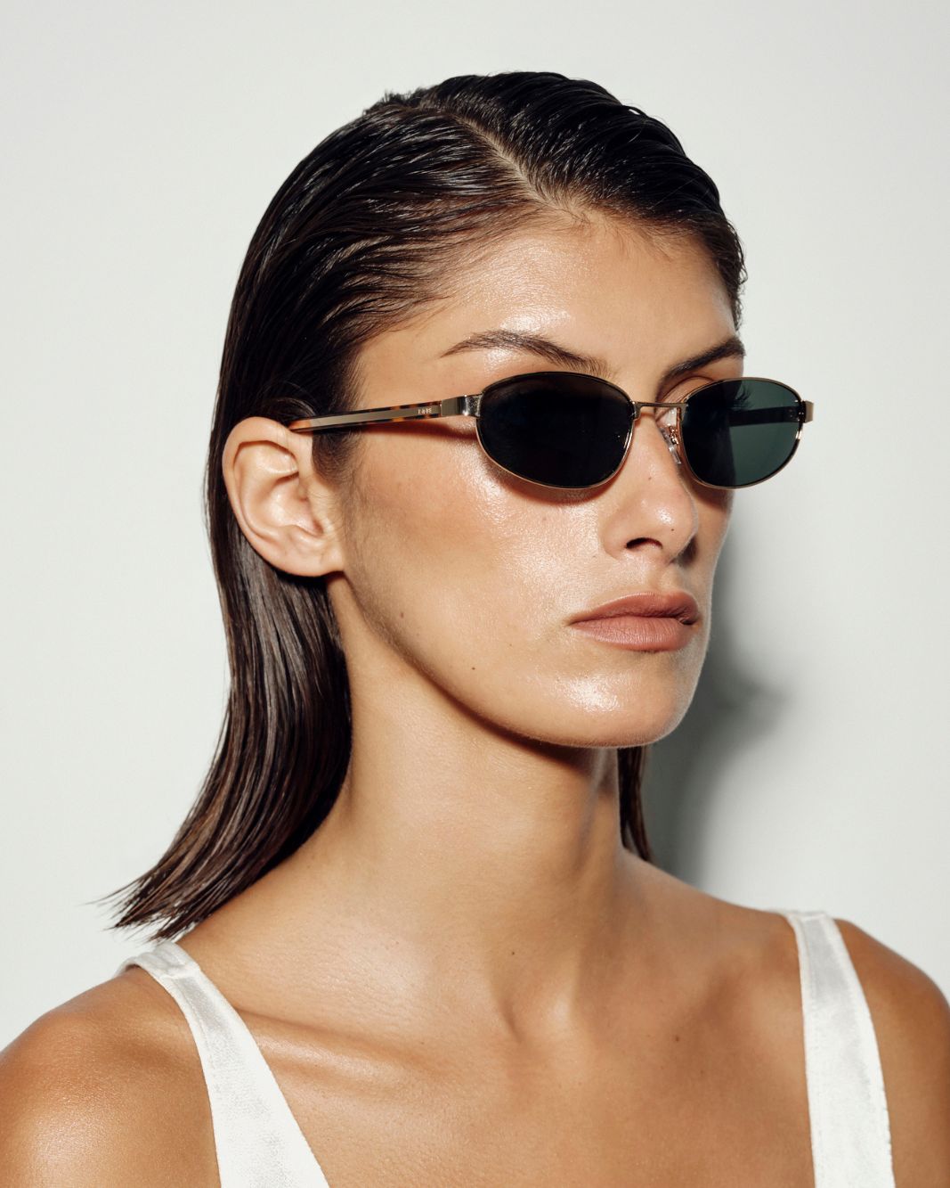 THE ANGELINA - TORT-GREEN-SUNGLASSES-BANBE-Billini