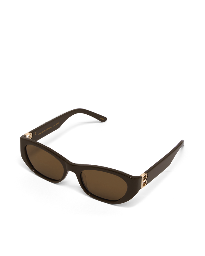 THE ARIANA - DARK CHOCOLATE-DARK CHOCOLATE-SUNGLASSES-BANBE-Billini