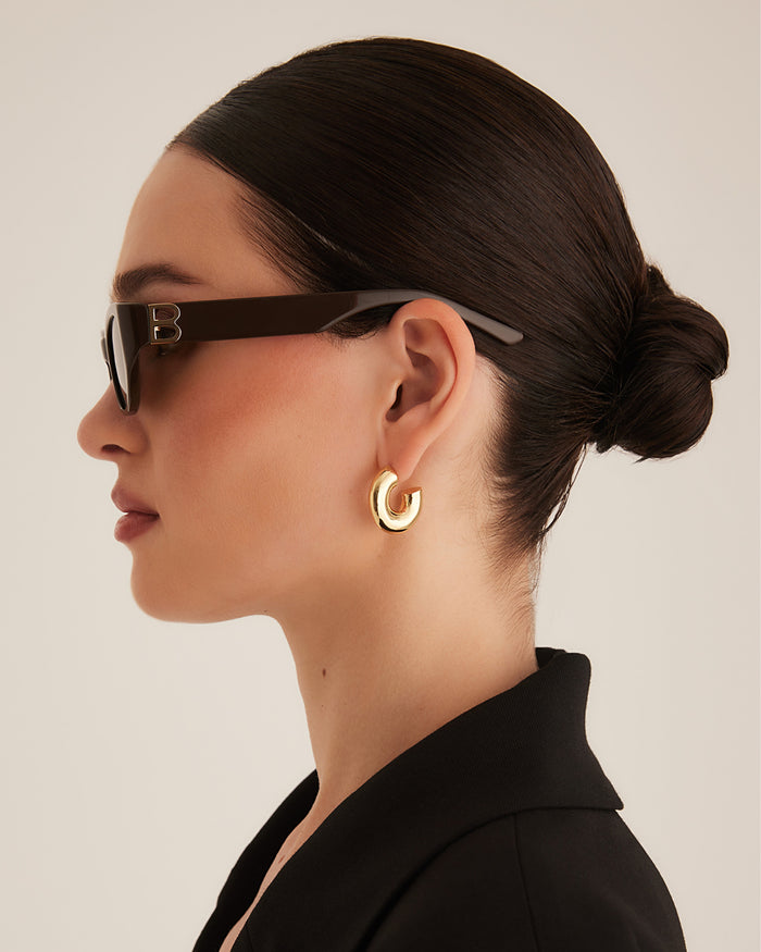 THE ARIANA - DARK CHOCOLATE-DARK CHOCOLATE-SUNGLASSES-BANBE-Billini