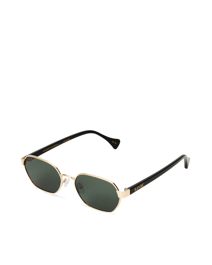 THE BLAKE - GOLD-DARK OLIVE-SUNGLASSES-BANBE-Billini