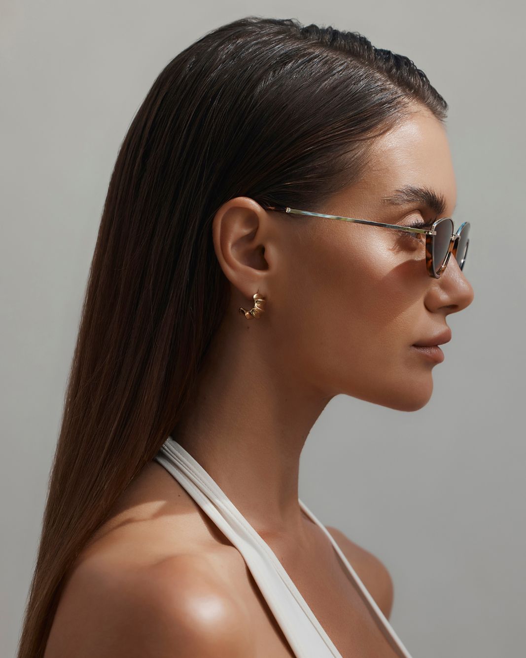 THE CONSANI - DARK HAVANA TORT-MELON-SUNGLASSES-BANBE-Billini