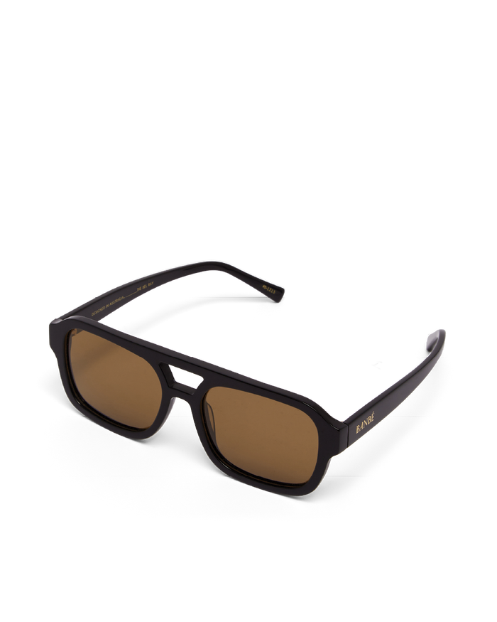THE DEL RAY - BLACK-BROWN-SUNGLASSES-BANBE-Billini