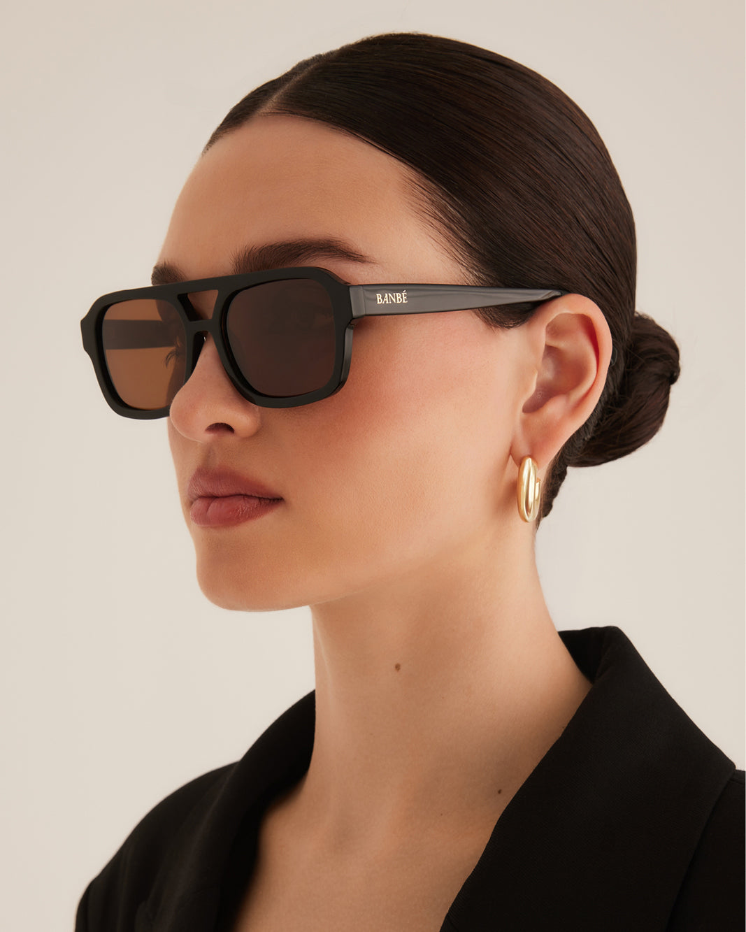 THE DEL RAY - BLACK-BROWN-SUNGLASSES-BANBE-Billini