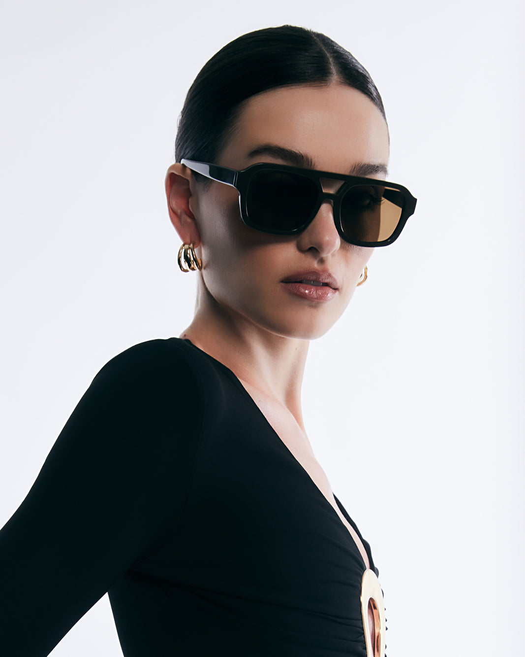 THE DEL RAY - DARK CHOCOLATE-DARK CHOCOLATE-SUNGLASSES-BANBE-Billini