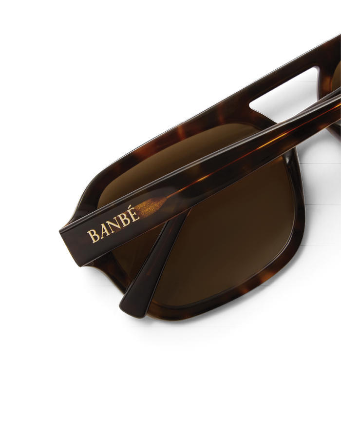 THE DEL RAY - HAVANA TORT-CHOCOLATE-SUNGLASSES-BANBE-Billini