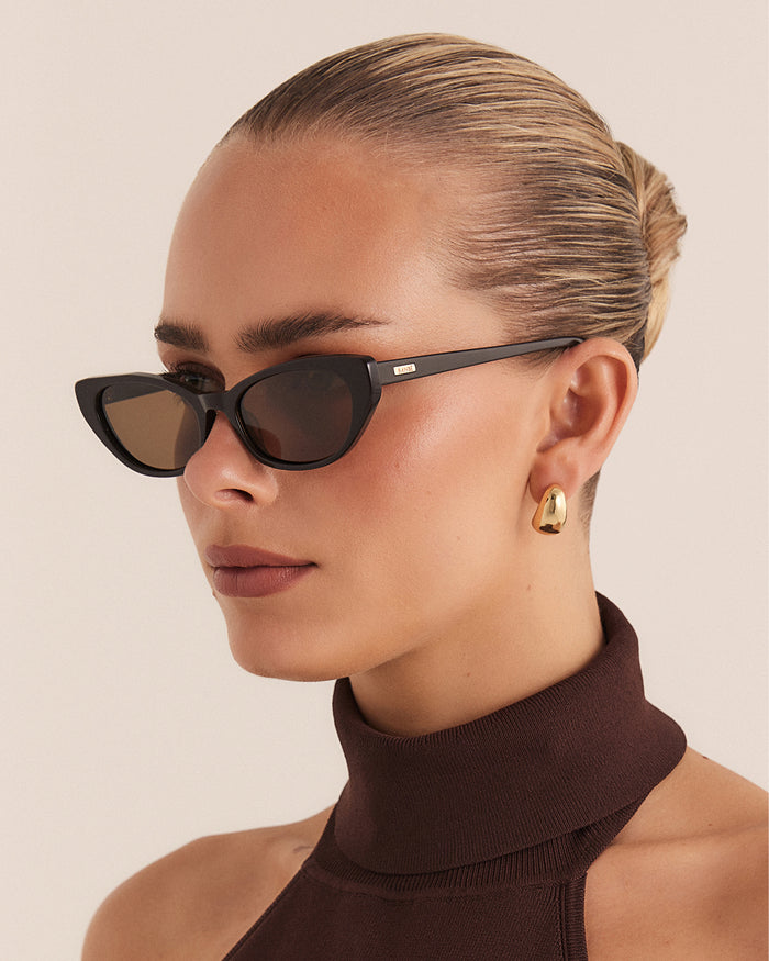 THE DEMI - DARK CACAO-ESPRESSO-SUNGLASSES-BANBE-Billini