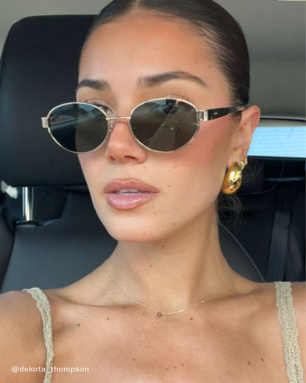 THE EVANGELISTA - GOLD-GREEN-SUNGLASSES-BANBE-O/S-Billini