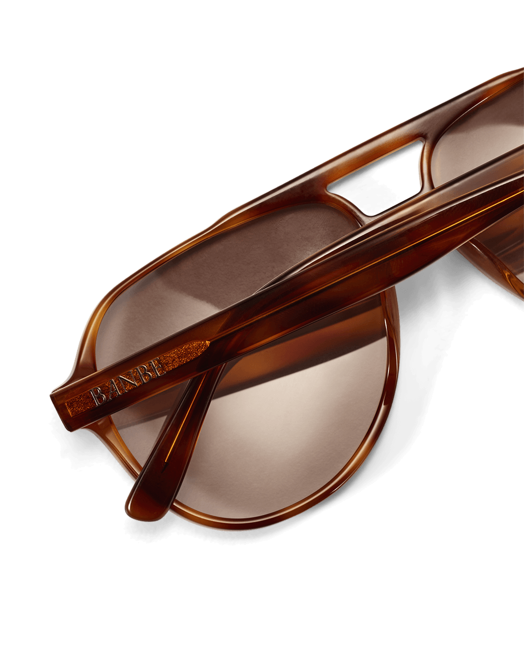 THE FLORENCE - DEEP AMBER-ROSE-SUNGLASSES-BANBE-Billini