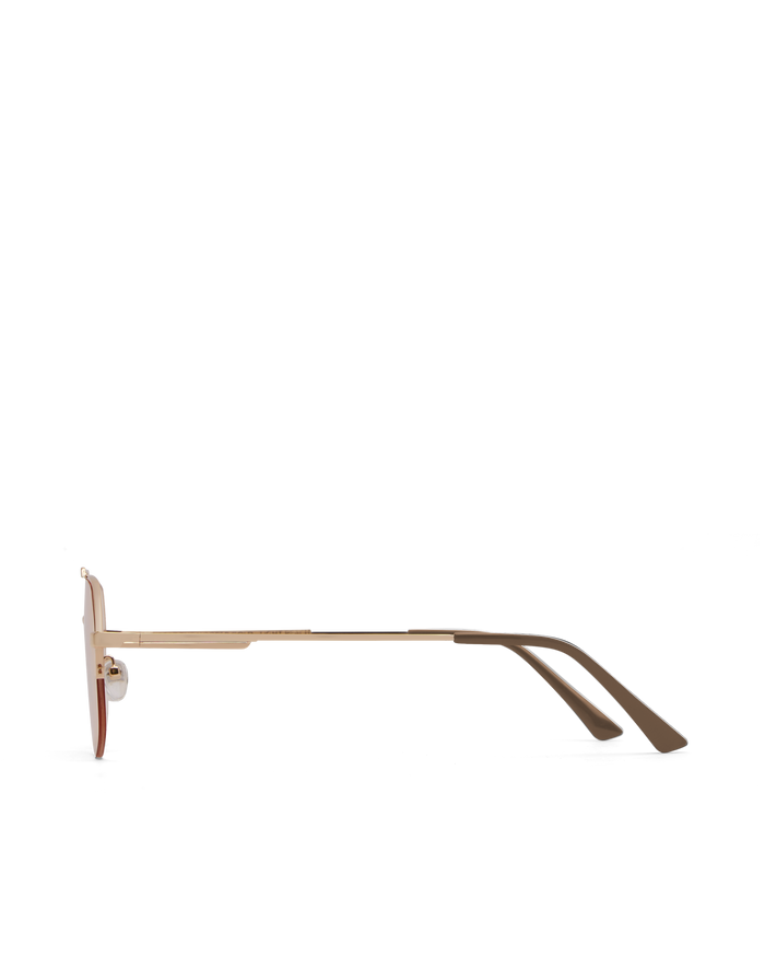 THE HOOPER - GOLD-LIGHT PEACH-SUNGLASSES-BANBE-Billini