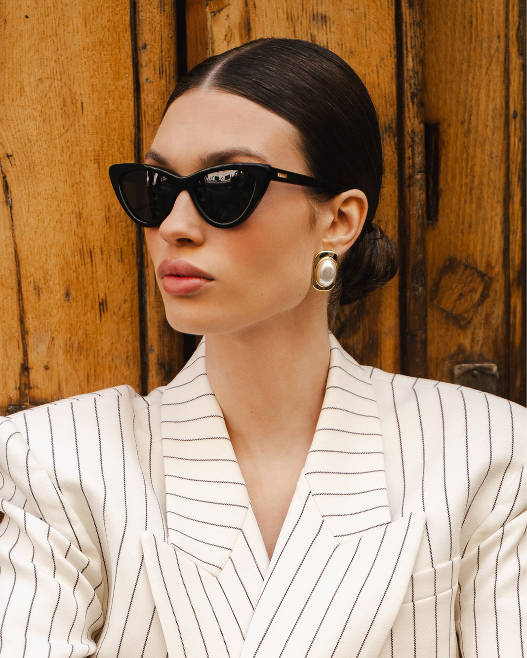SADIE EARRINGS - GOLD-PEARL-JEWELLERY-Billini-Billini