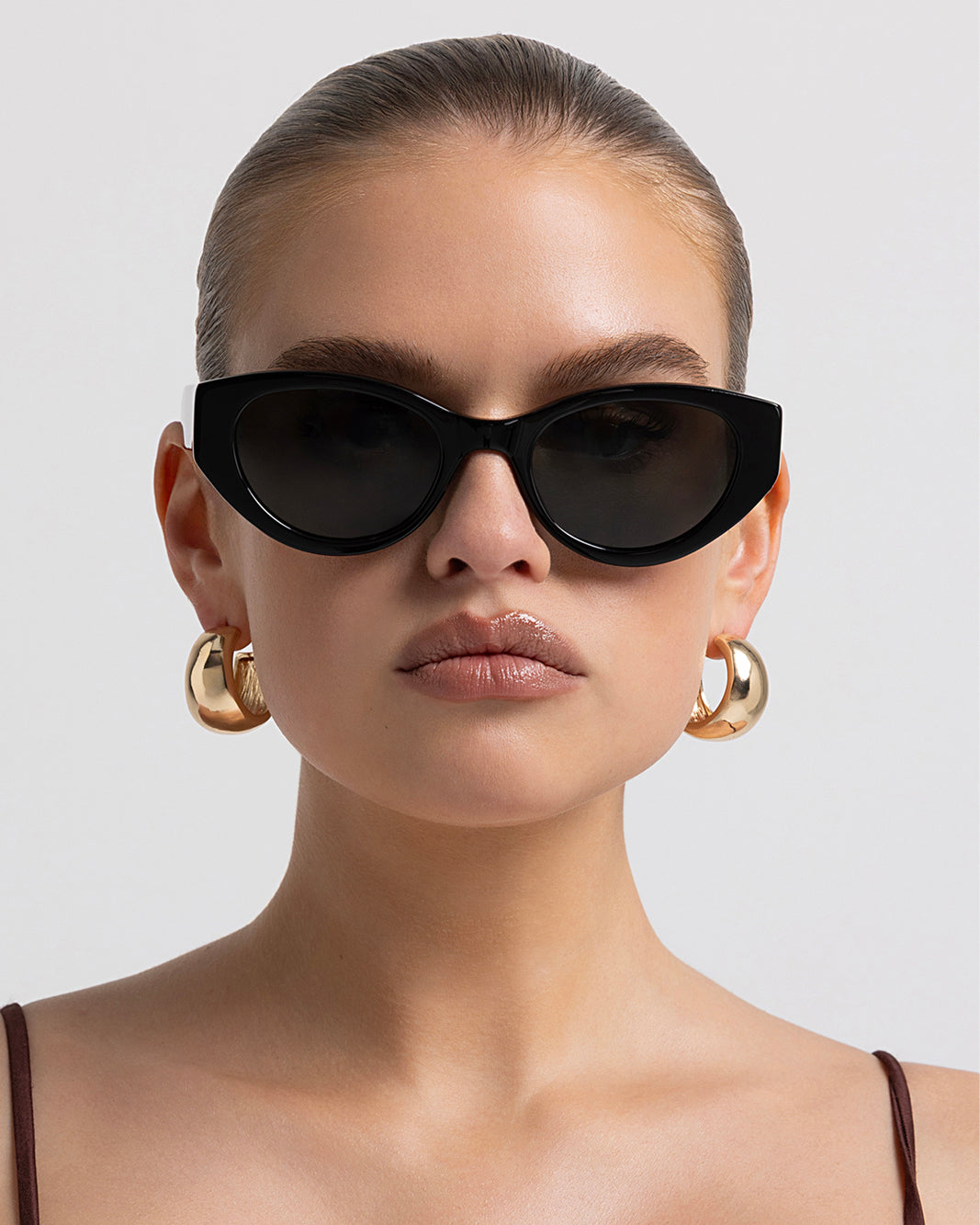 THE KELLY - BLACK-HAVANA TORT-DARK GREEN-SUNGLASSES-BANBE-Billini