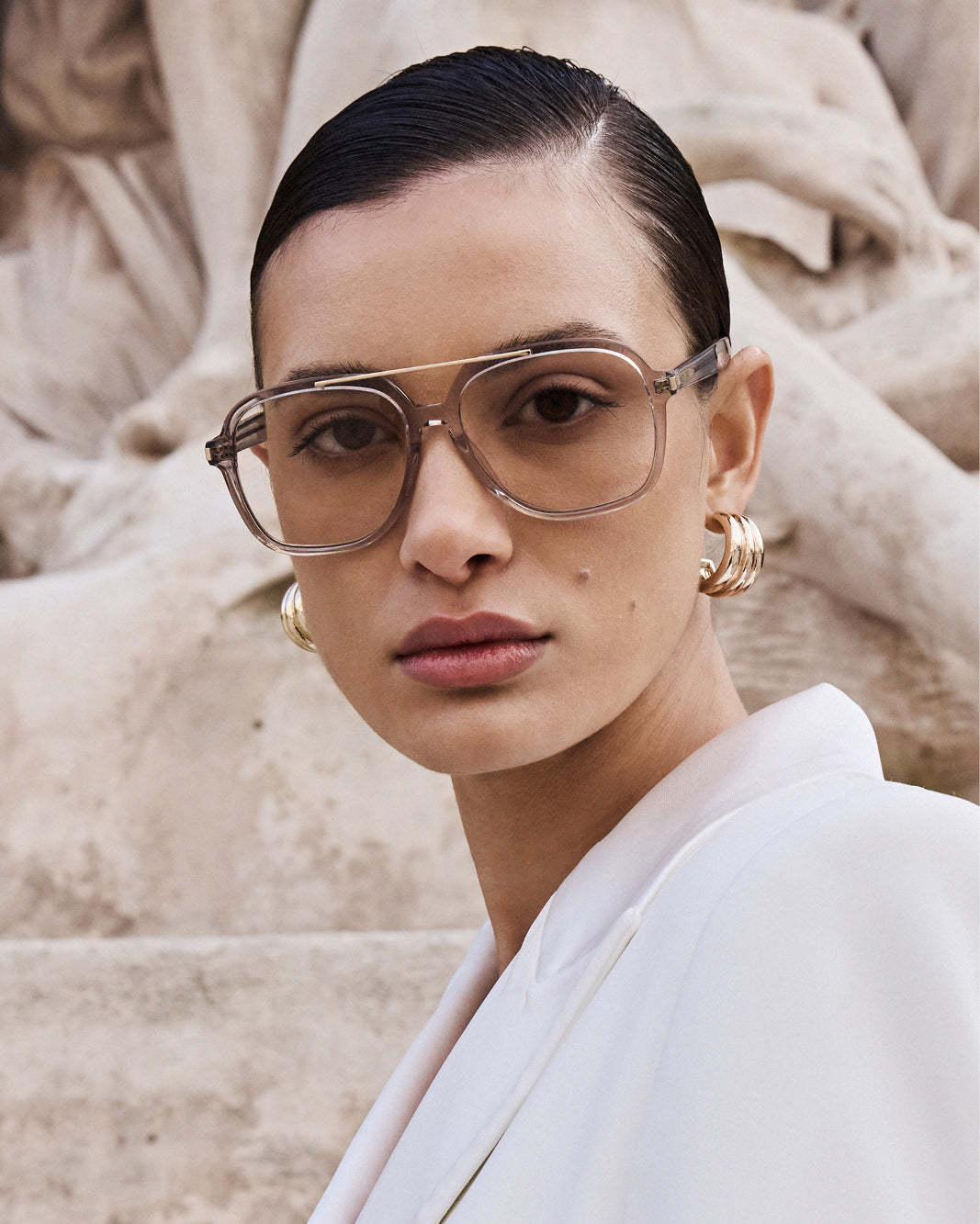 THE LOPEZ - CLEAR-CLEAR-SUNGLASSES-BANBE-Billini