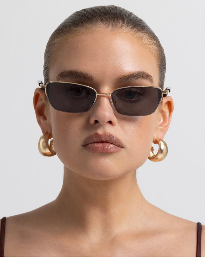 THE LYDIA - HAVANA TORT-GOLD-SMOKE-SUNGLASSES-BANBE-Billini
