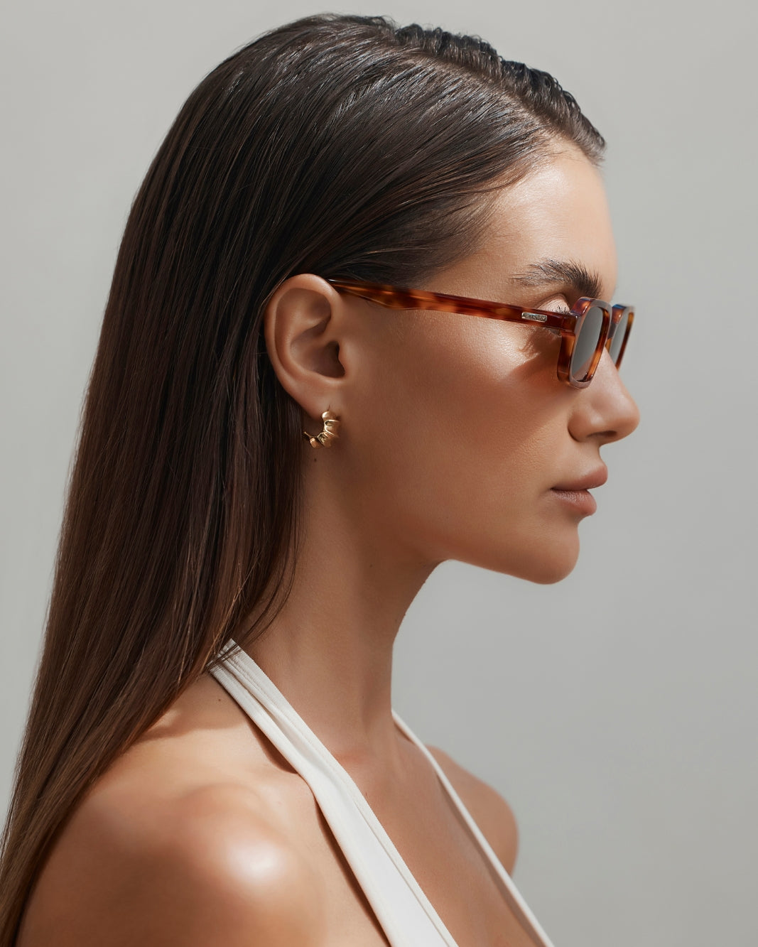 THE NIAMH - DARK HONEY TORT-BROWN-SUNGLASSES-BANBE-Billini