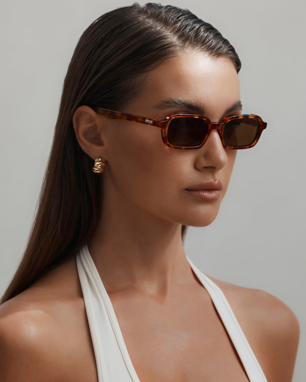 THE NIAMH - DARK HONEY TORT-BROWN-SUNGLASSES-BANBE-Billini