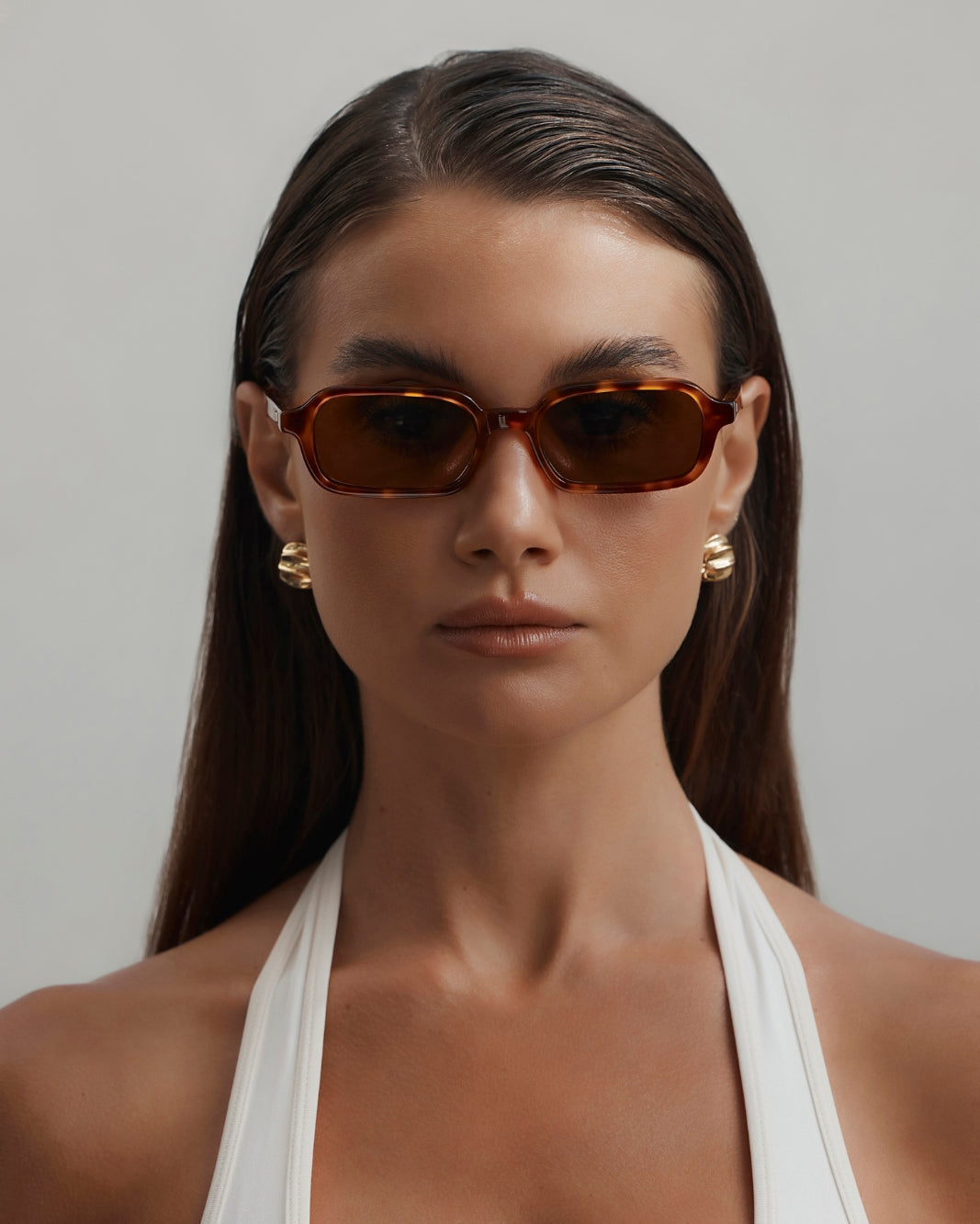 THE NIAMH - DARK HONEY TORT-BROWN-SUNGLASSES-BANBE-Billini