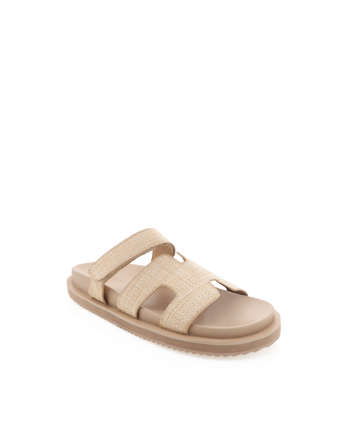THEO - NATURAL RAFFIA-Sandals-Billini-Billini