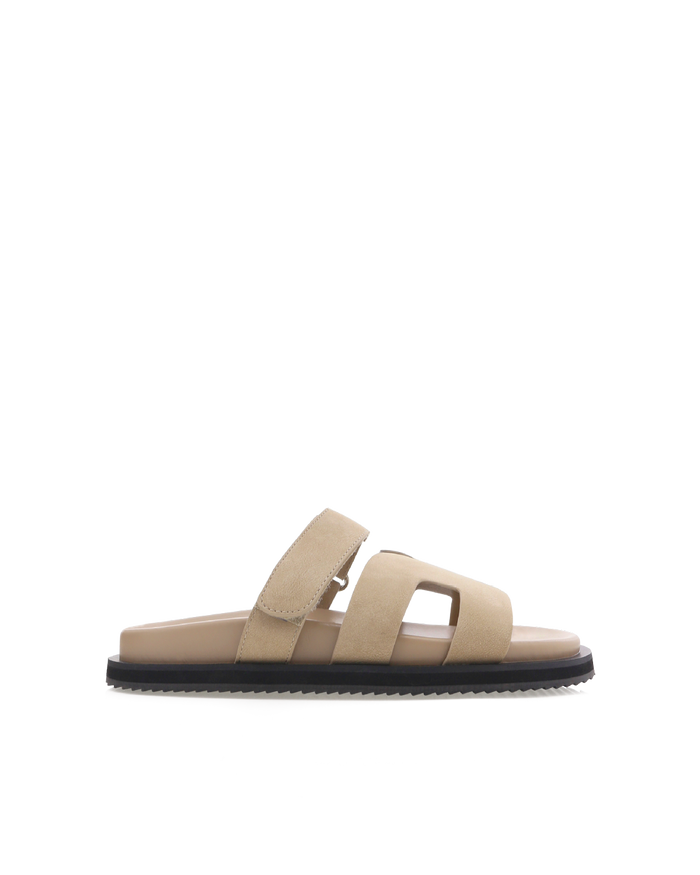 THEO - TAUPE NUBUCK-Sandals-Billini-Billini