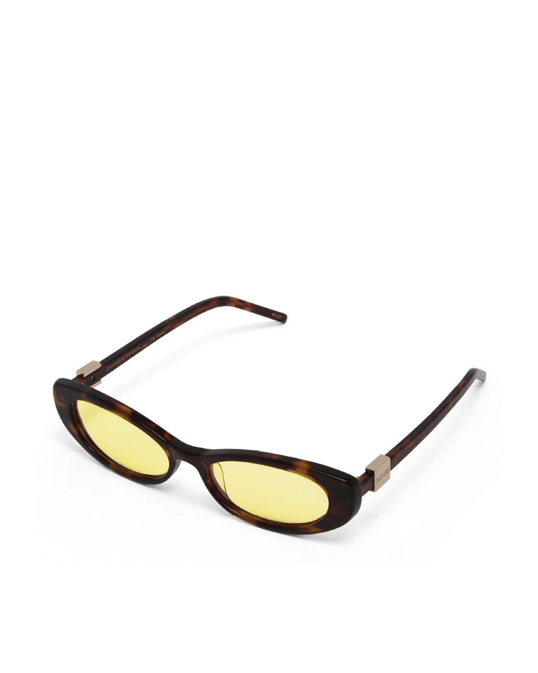 THE OLIVIA - HAVANA TORT-YELLOW-SUNGLASSES-BANBE-Billini