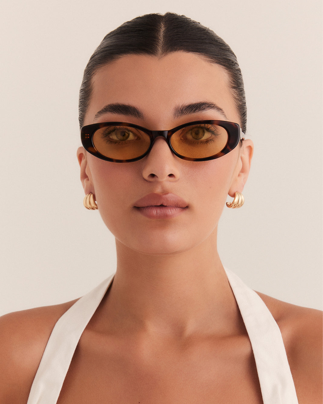 THE OLIVIA - HAVANA TORT-YELLOW-SUNGLASSES-BANBE-Billini